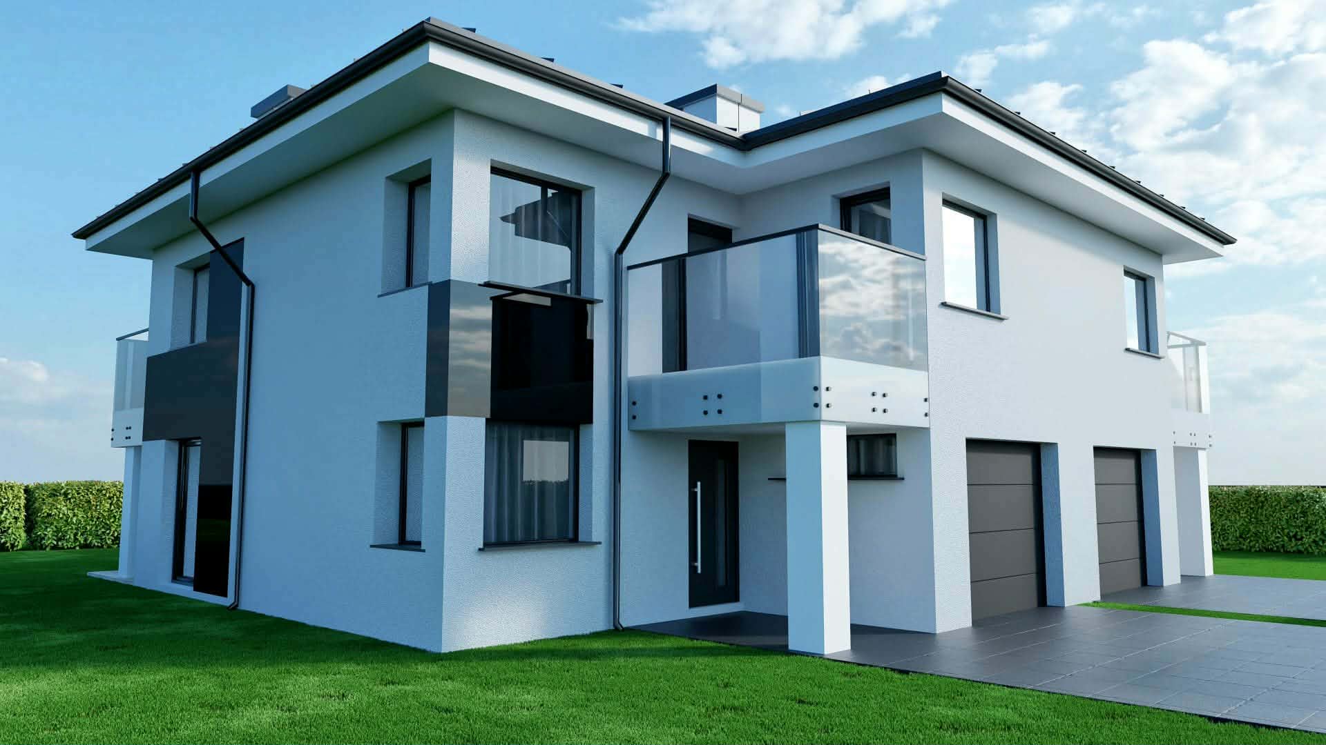 Osiedle Mlynowe - blizniak - ul. Mlynarska 36 Konarzyce