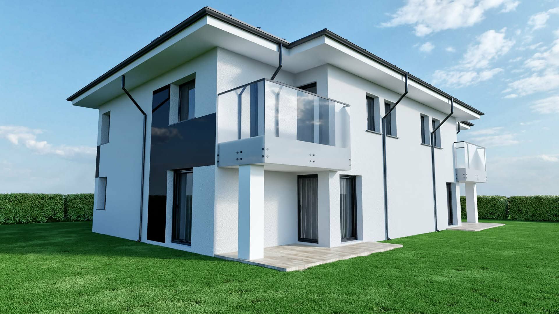 Osiedle Mlynowe - blizniak - ul. Mlynarska 36 Konarzyce